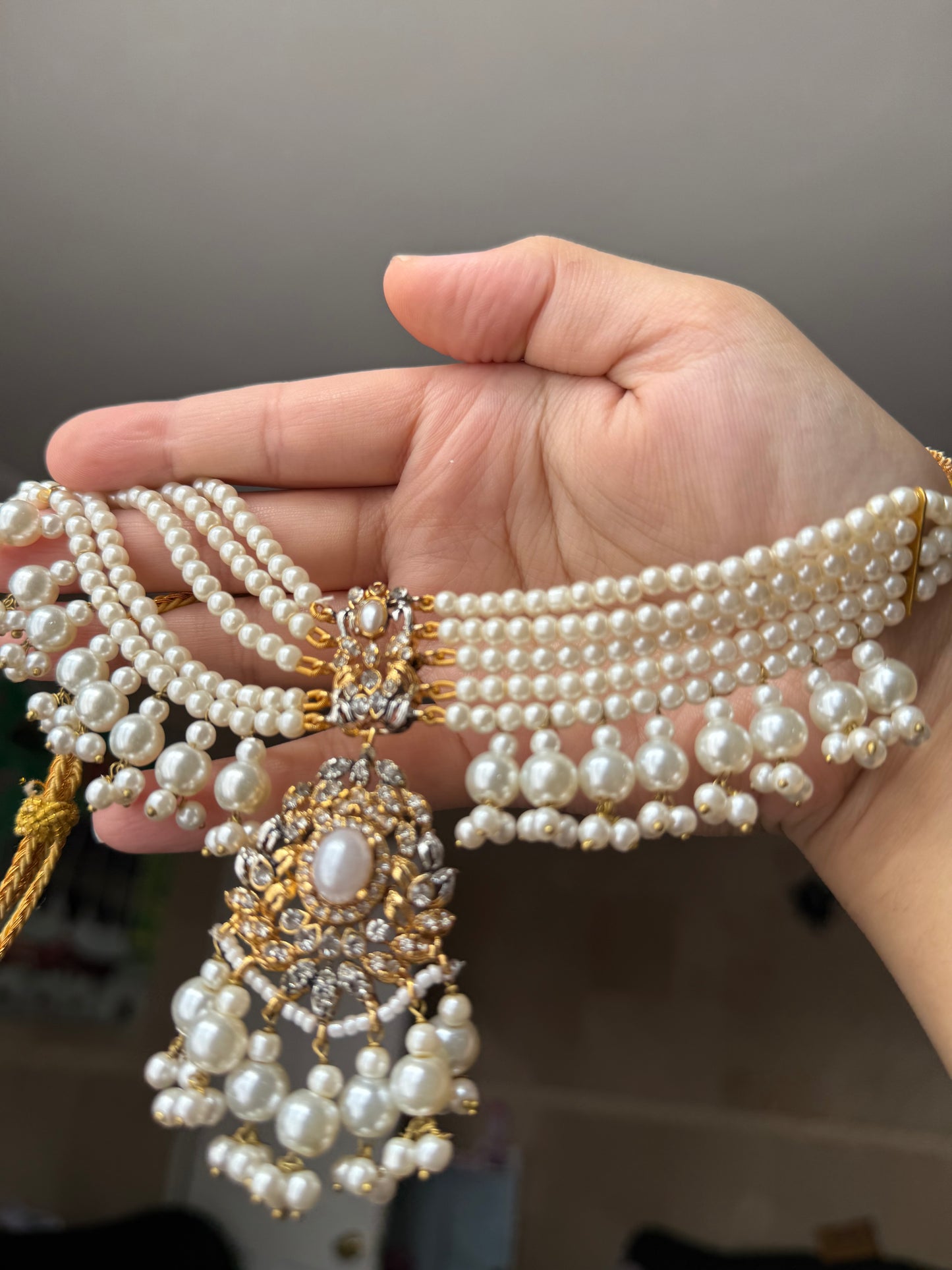 FAJAR - Choker set with earrings and tikka | available in 15 colours