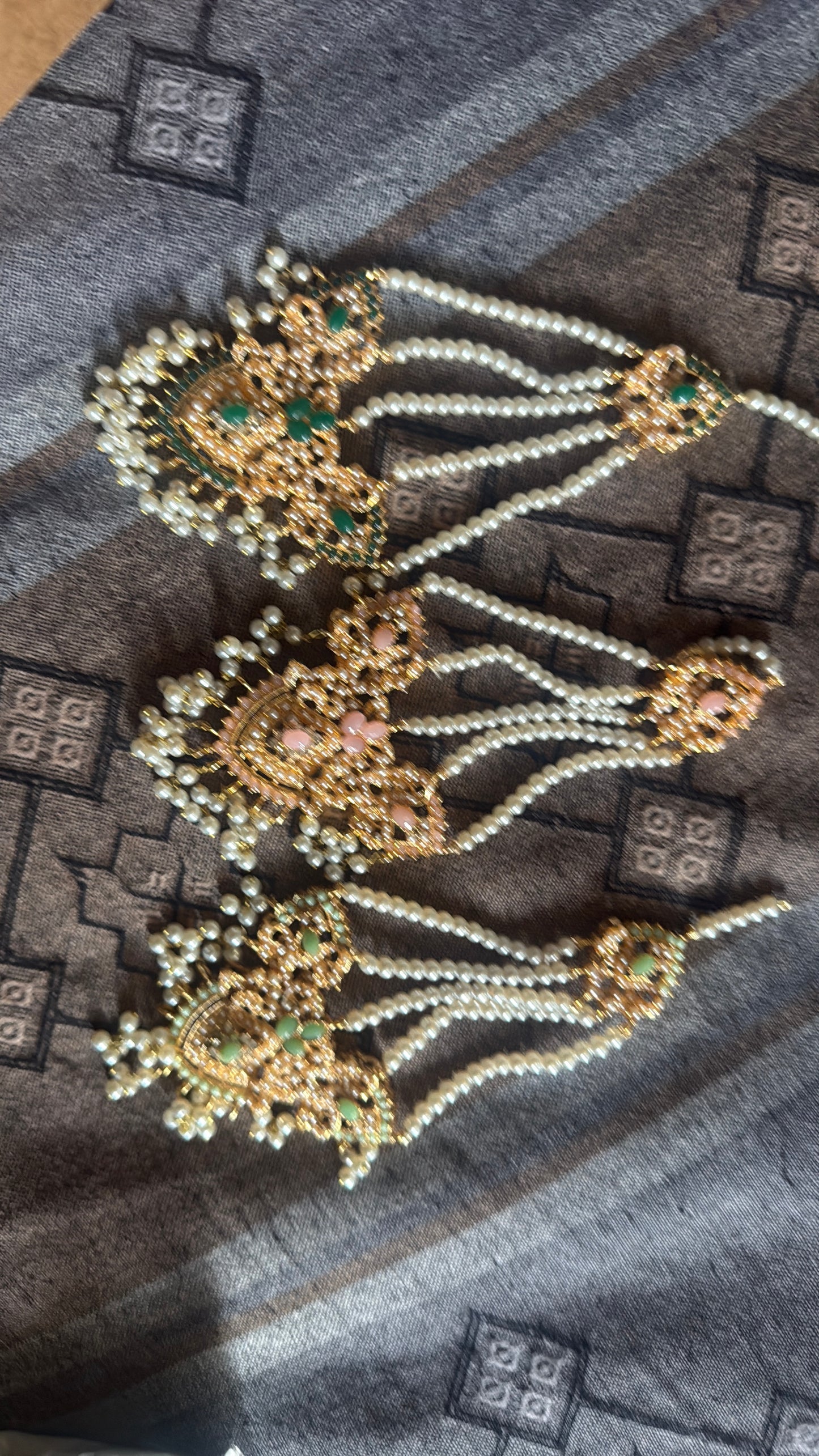 Jhumar with tikka 5 colours available