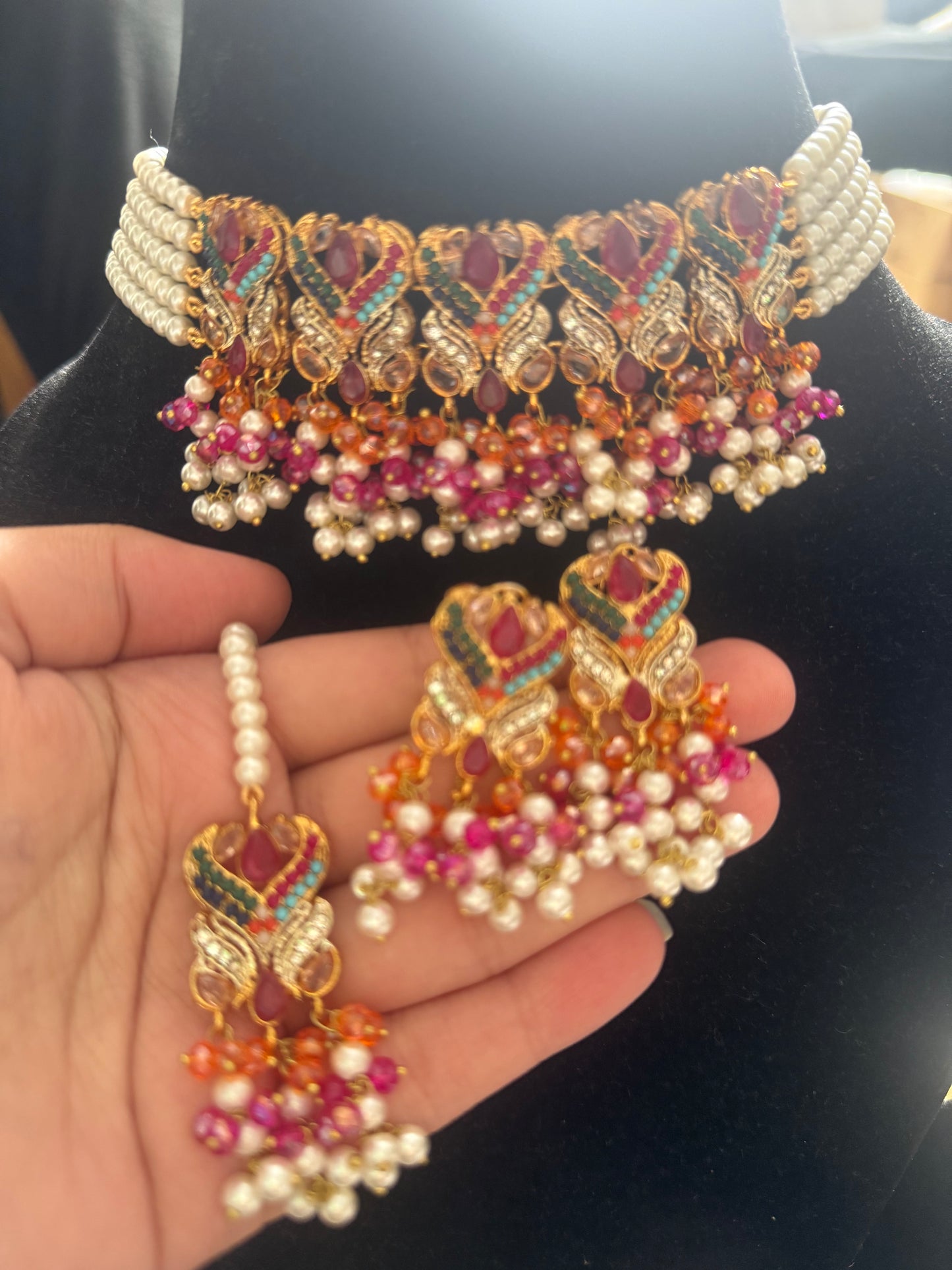 Hania 2.0 - choker set | 16 colours available