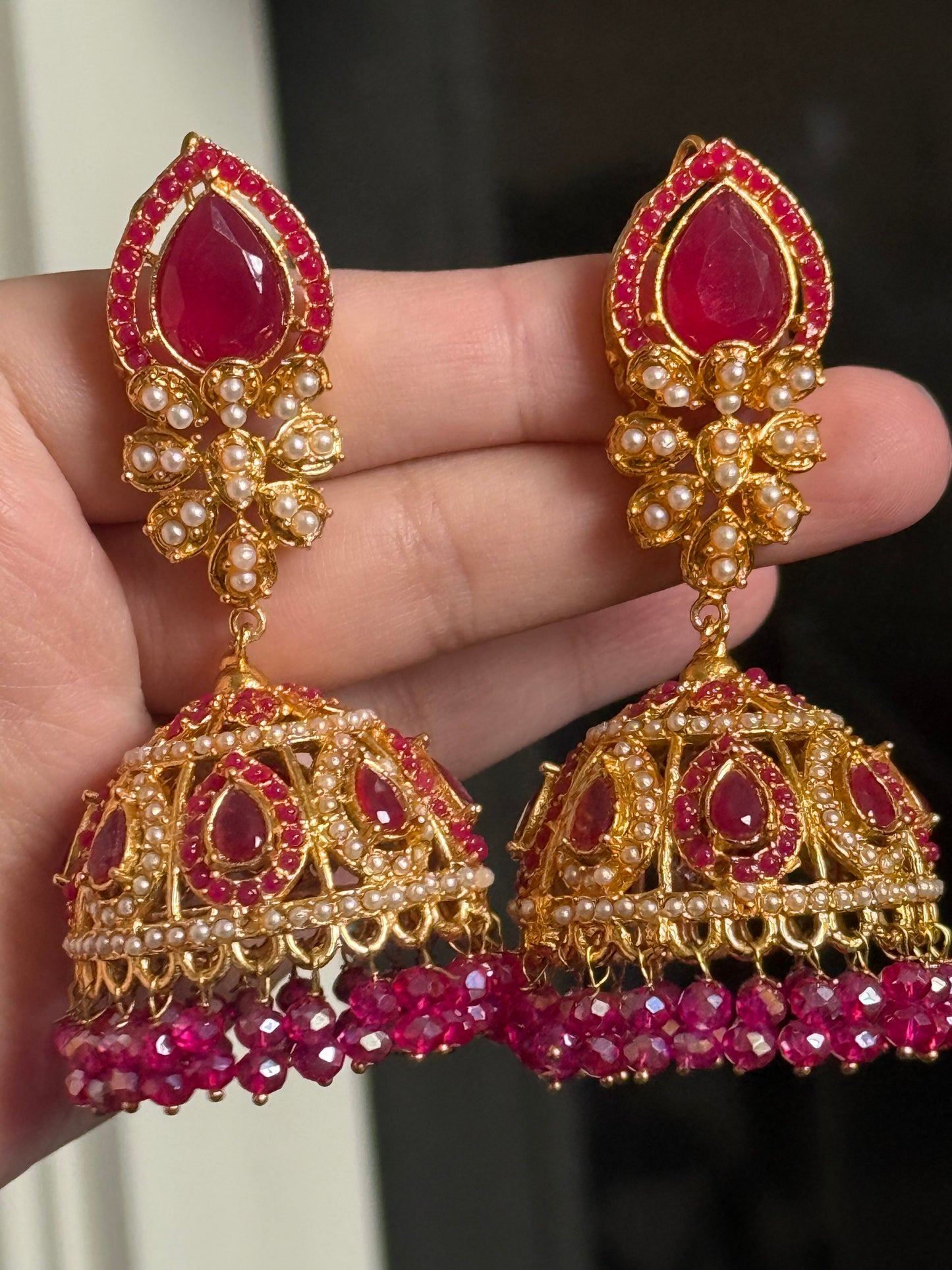 Abru - Jhumke 14 colours available