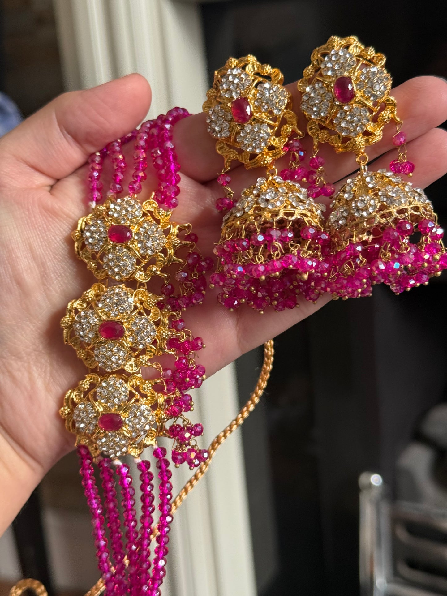 Soha - Choker with jhumke 10 colours available
