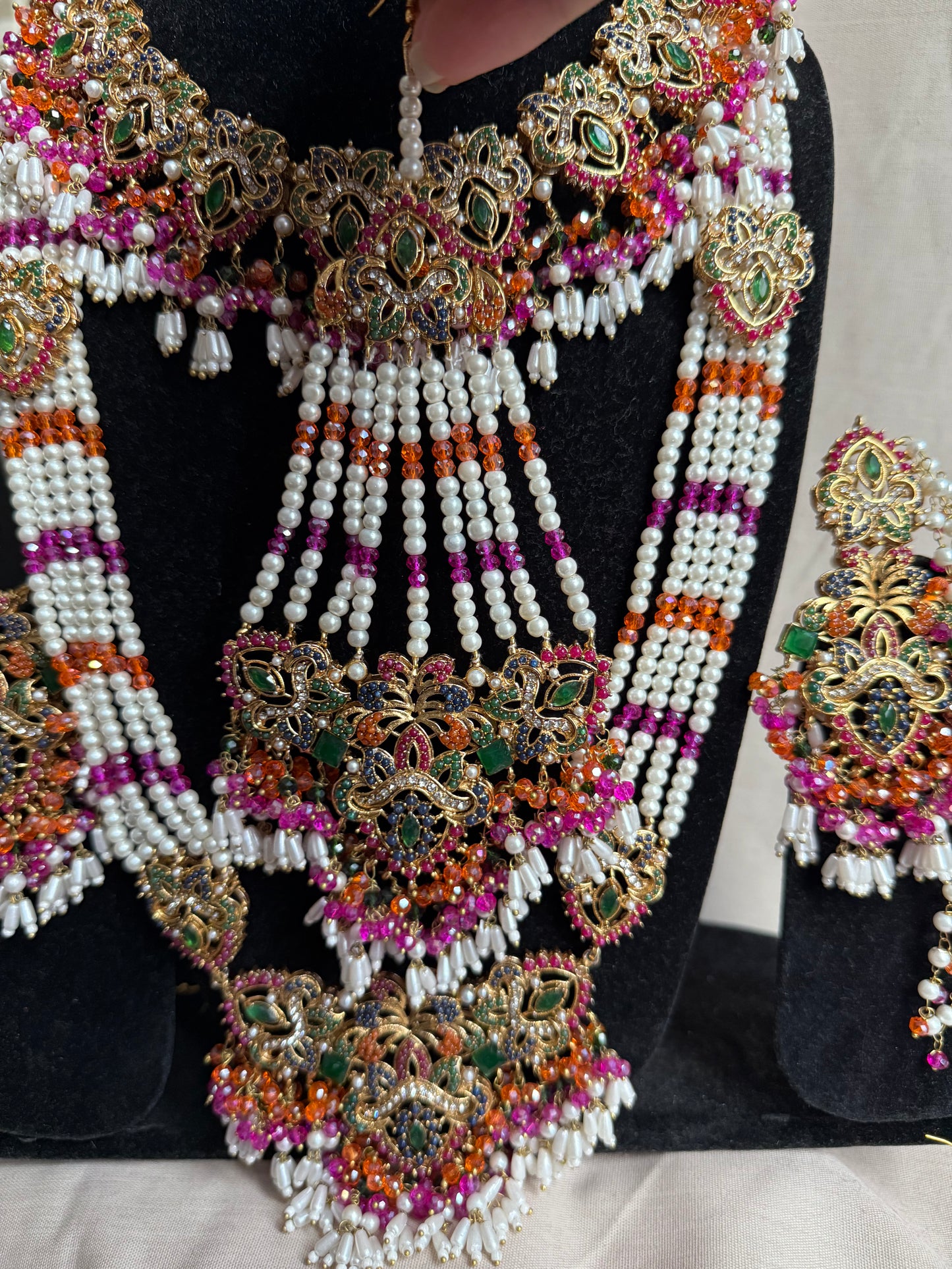Naimal - Mehndi Bridal set available in 3 colours