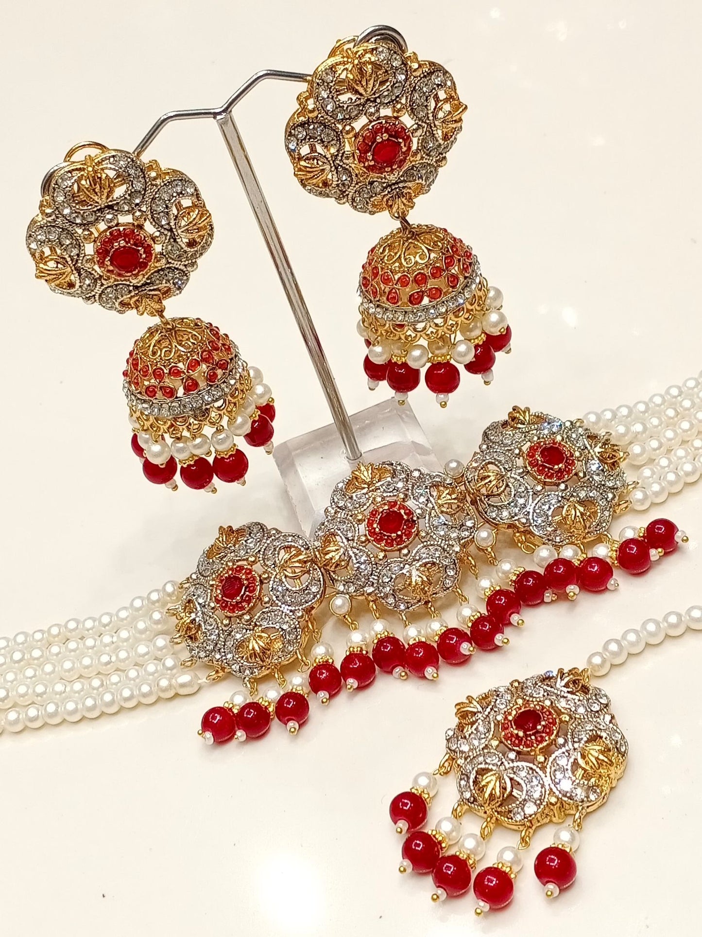 Mehru - choker set 8 colours