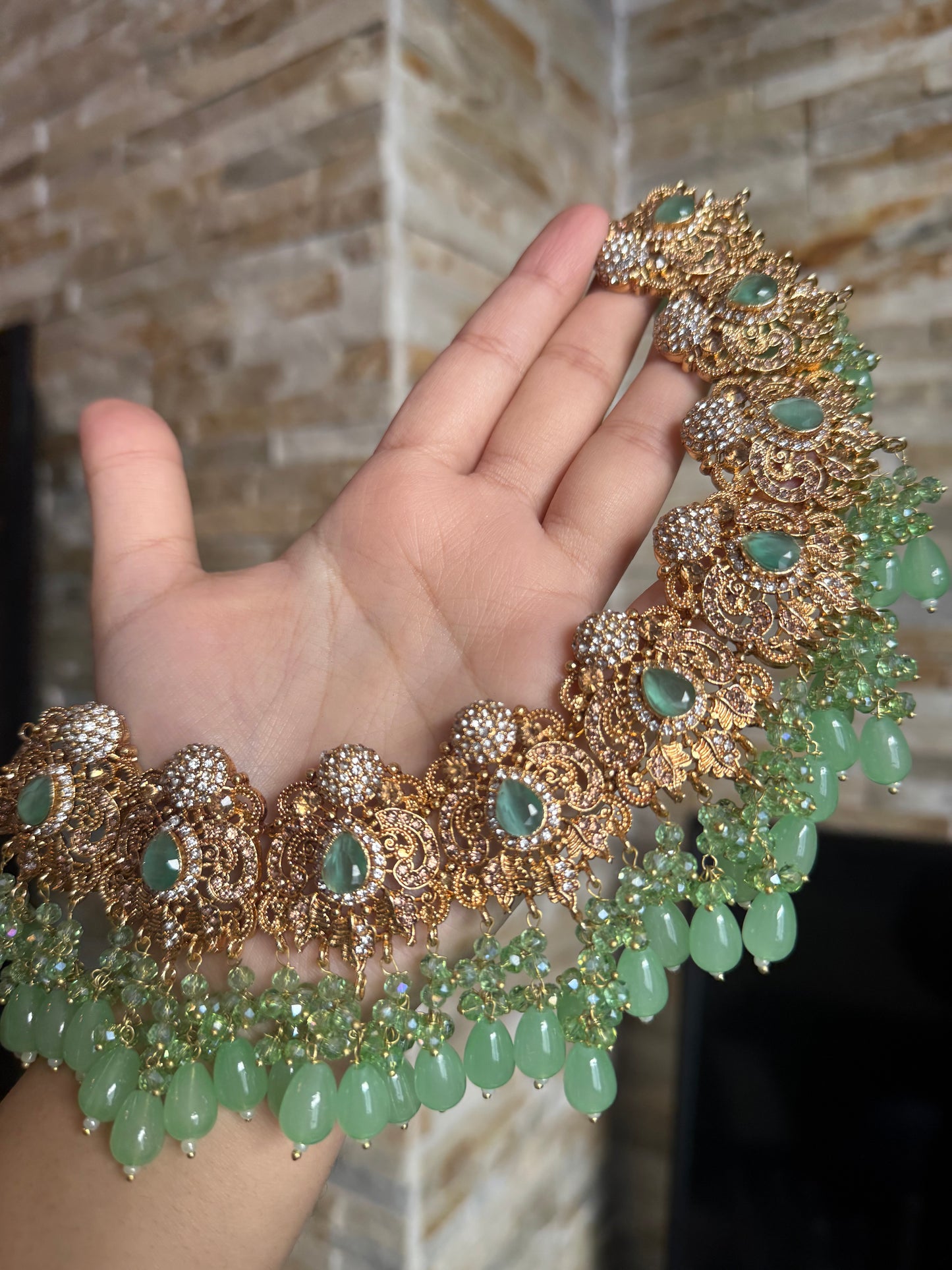 Arwa - heavy set with jhumar jhumke and tikka 8 colours available
