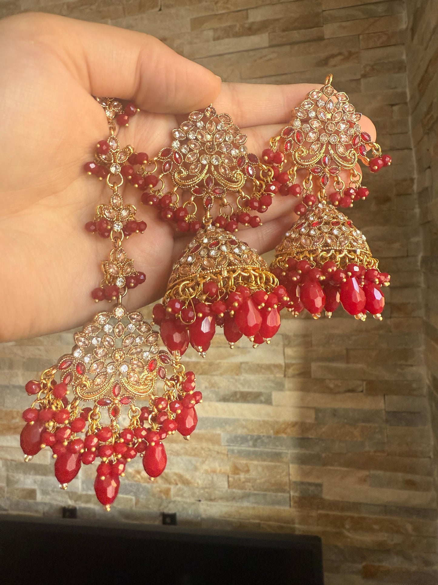 Afsana - Bridal set 3 Colours available