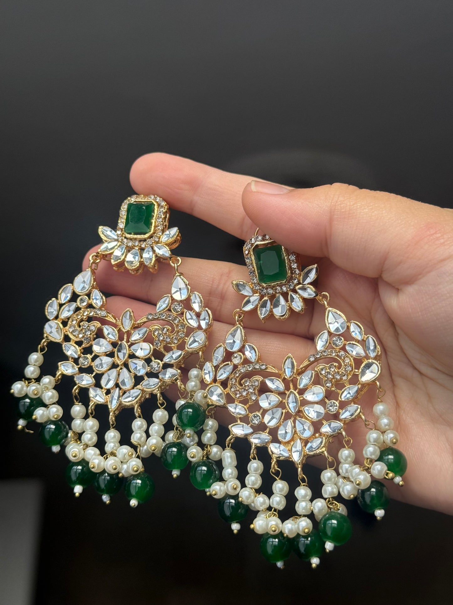 Ruksar - 4 pieces choker set with jhumar, earrings and tikka available in 9 colours