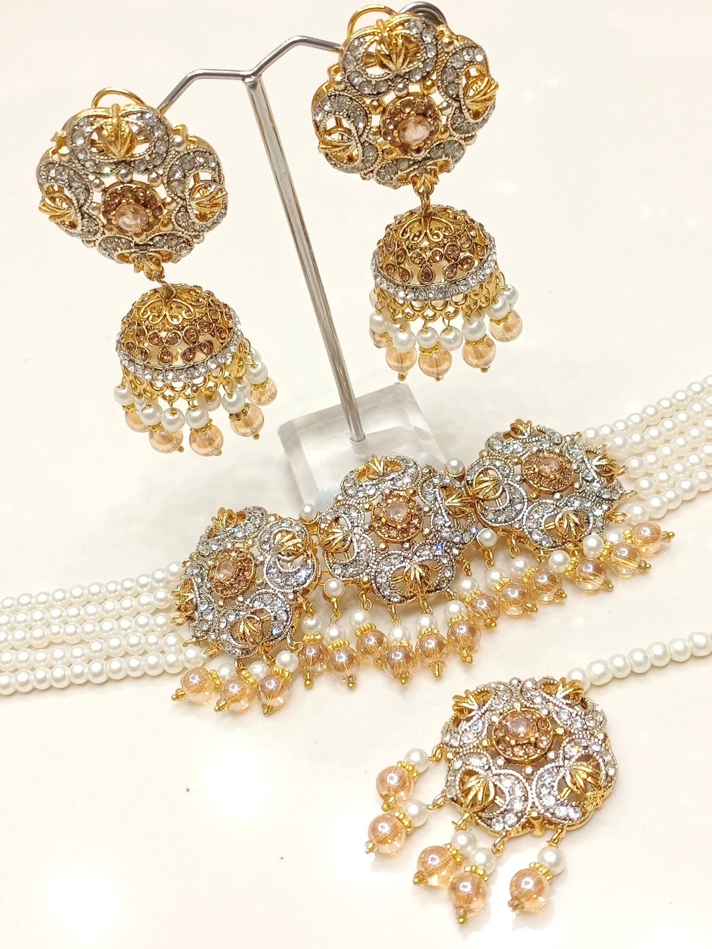 Mehru - choker set 8 colours