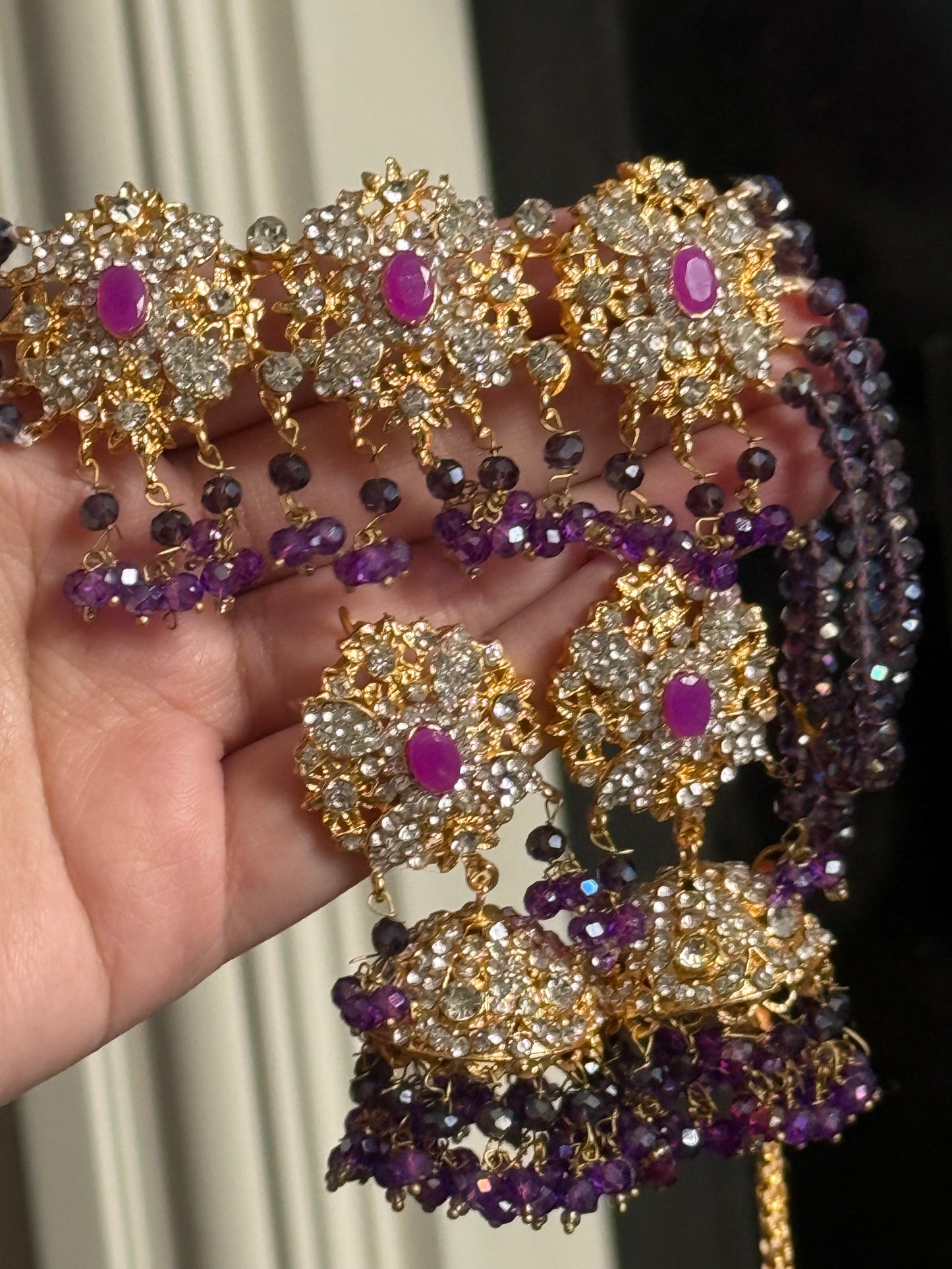 Soha - Choker with jhumke 10 colours available