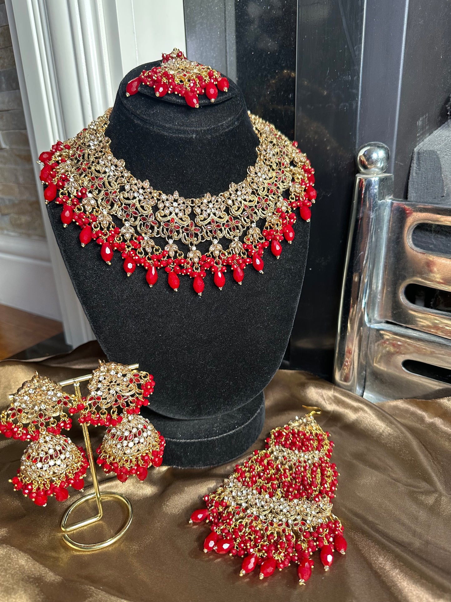 Afsana - Bridal set 3 Colours available