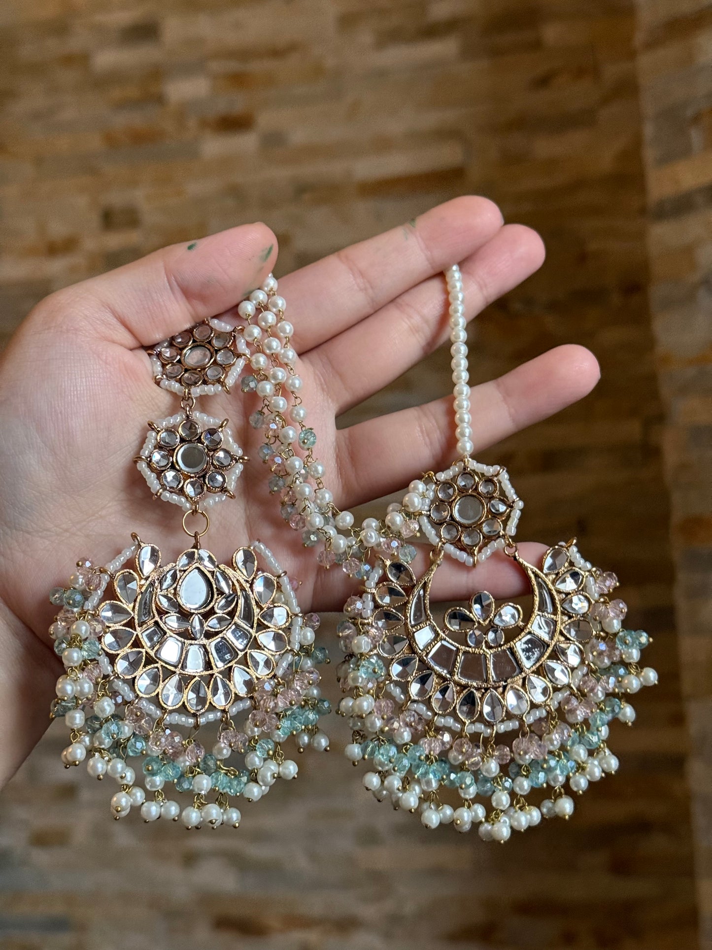 NEHILL - Sahara Earrings with TIKKA | available in 12 colours