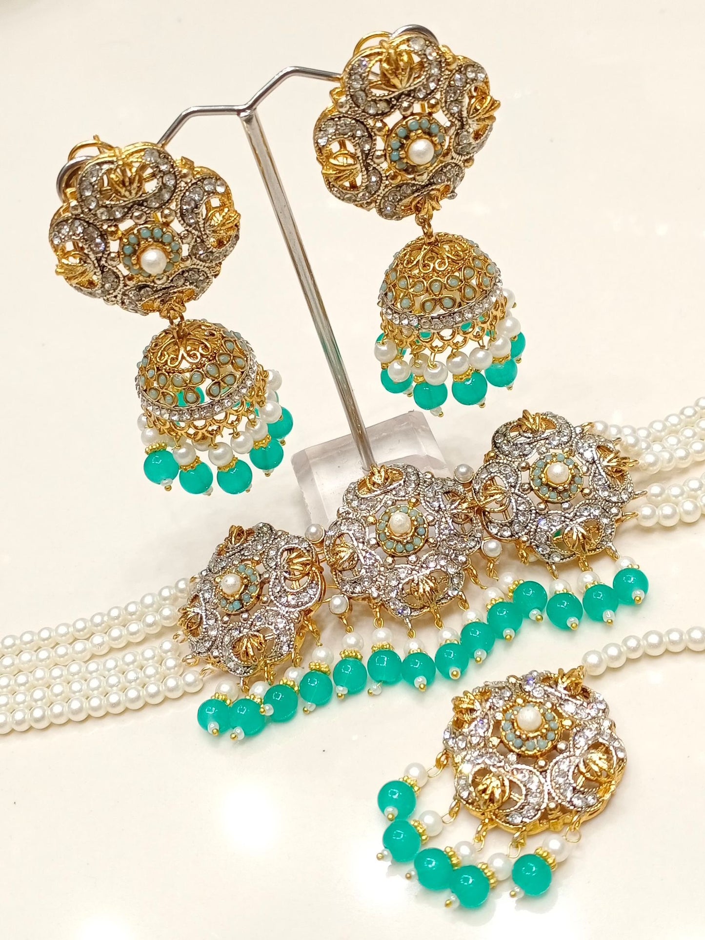 Mehru - choker set 8 colours