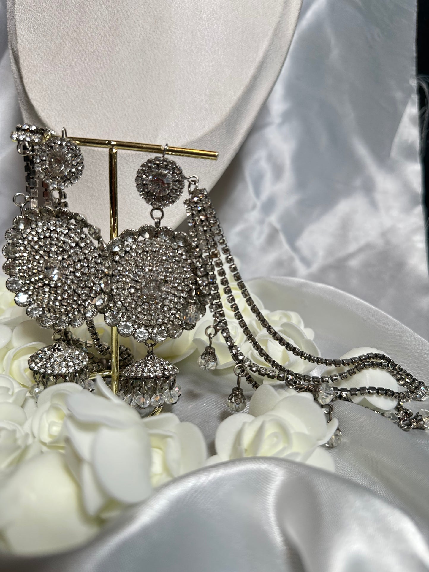 Mahjabeen - Silver Sahara jhumke