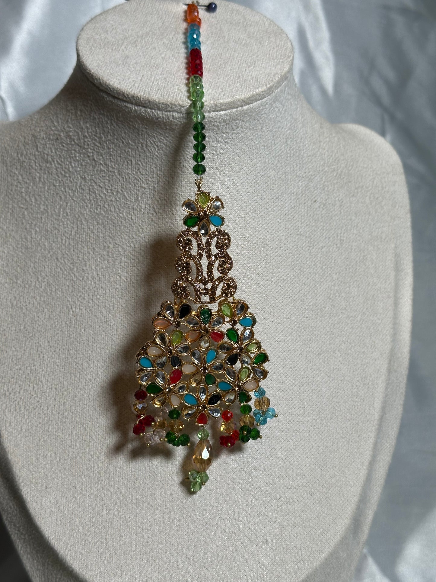 Noreen - Earrings Tikka set 6 Colours Available
