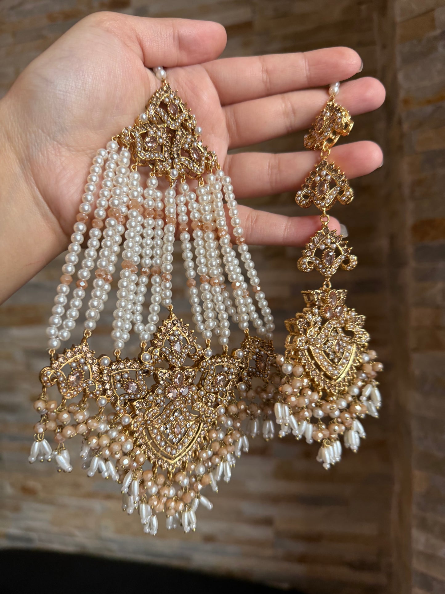 Dua - Jhumar Tikka set 2 Colours available