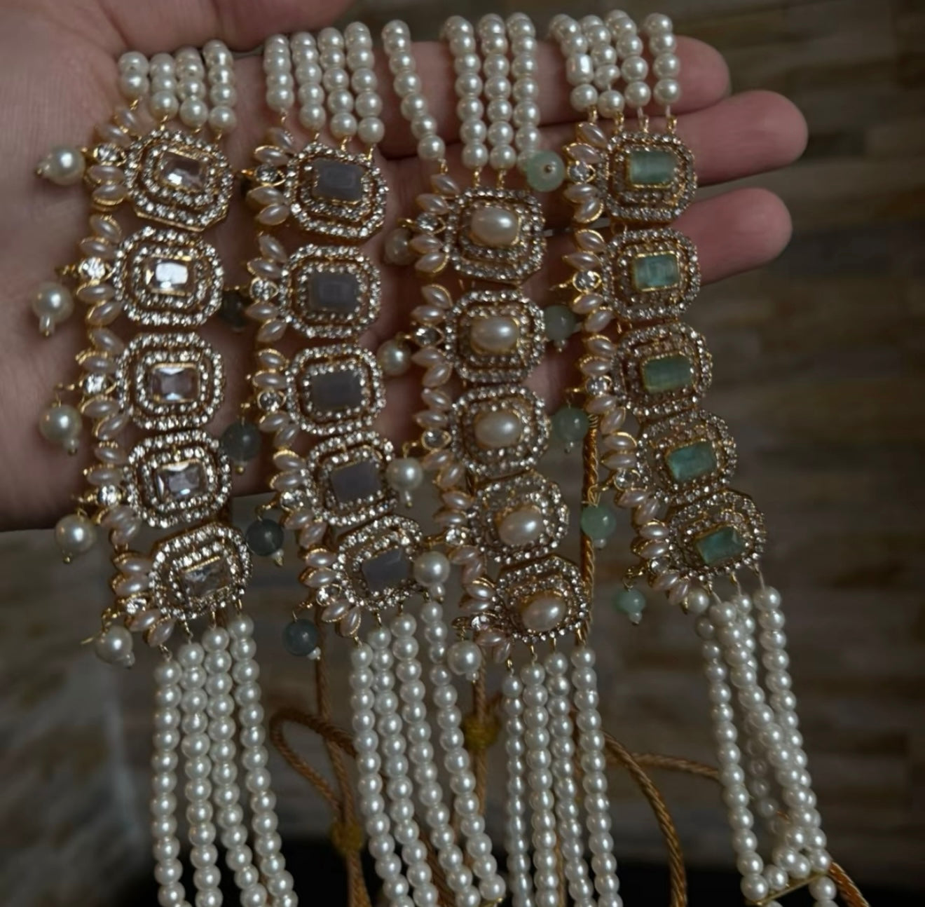 Afreen - Small choker set 11 Colours available