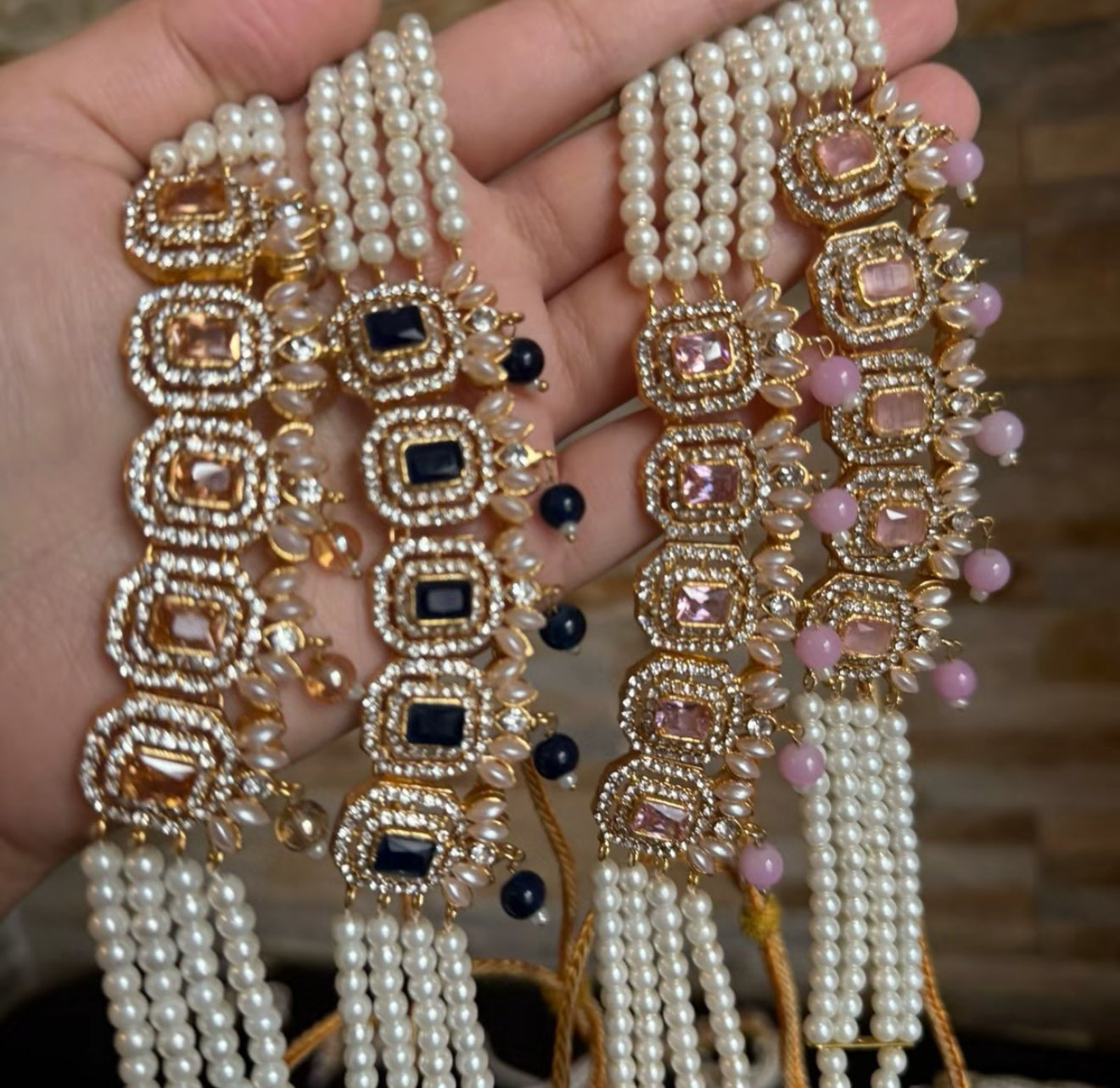 Afreen - Small choker set 11 Colours available