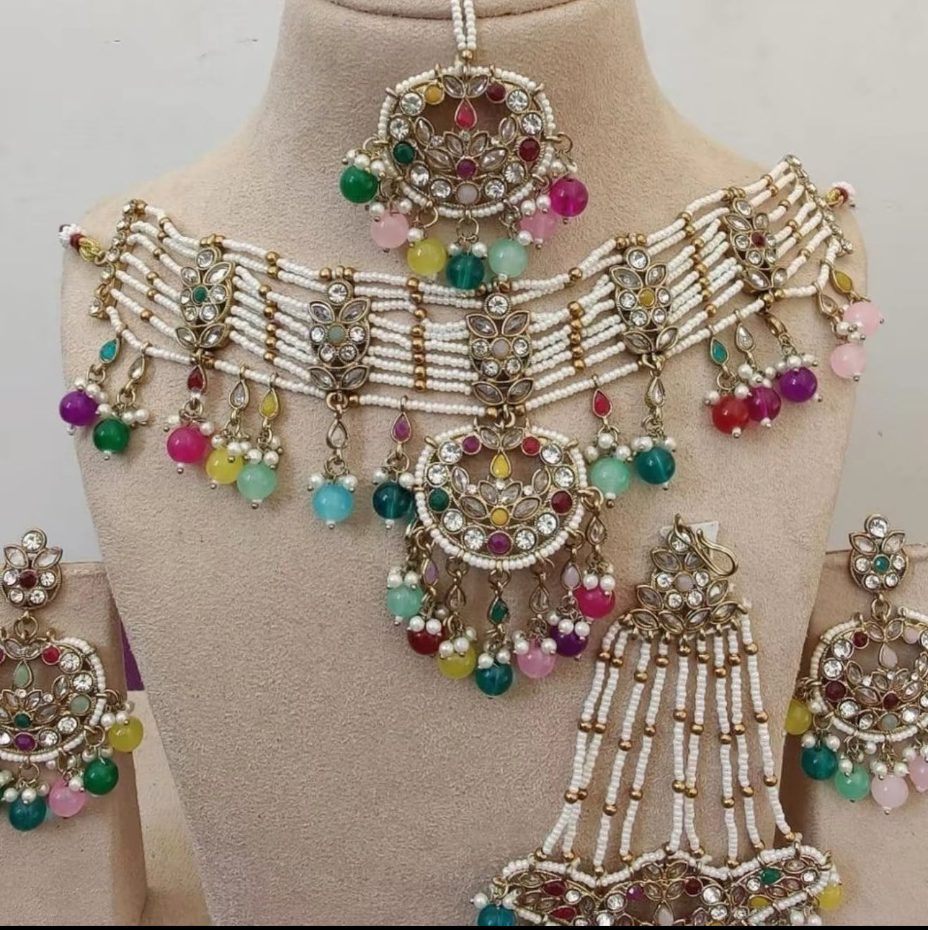 Kashmaya - Choker set 7 Colours available