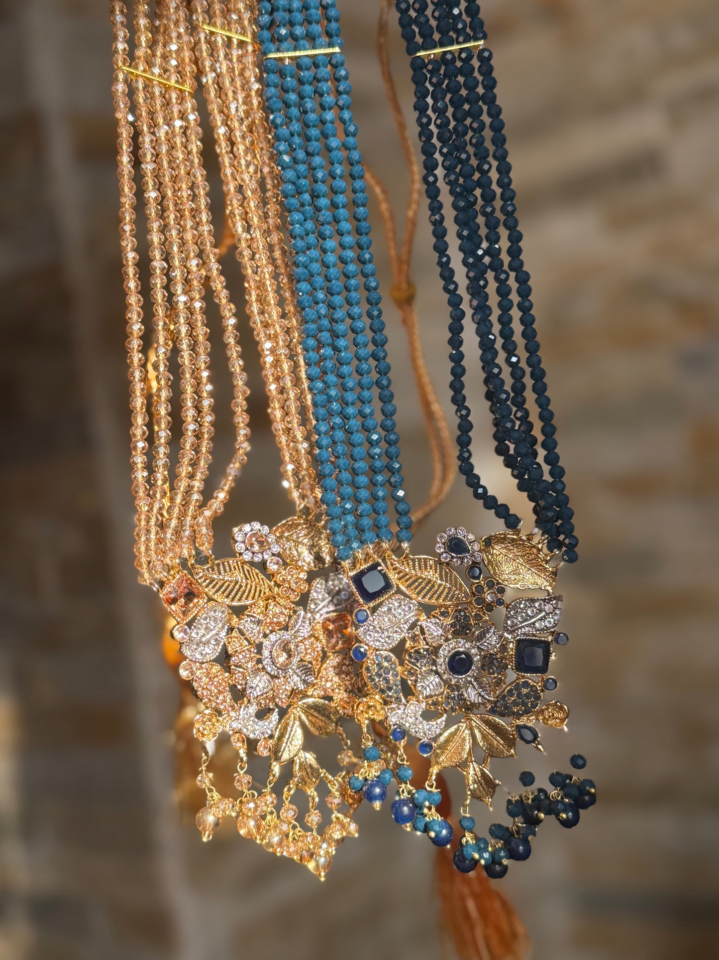 Dur-e-Adan - Mala with Jhumke and Tikka 10 Colours available