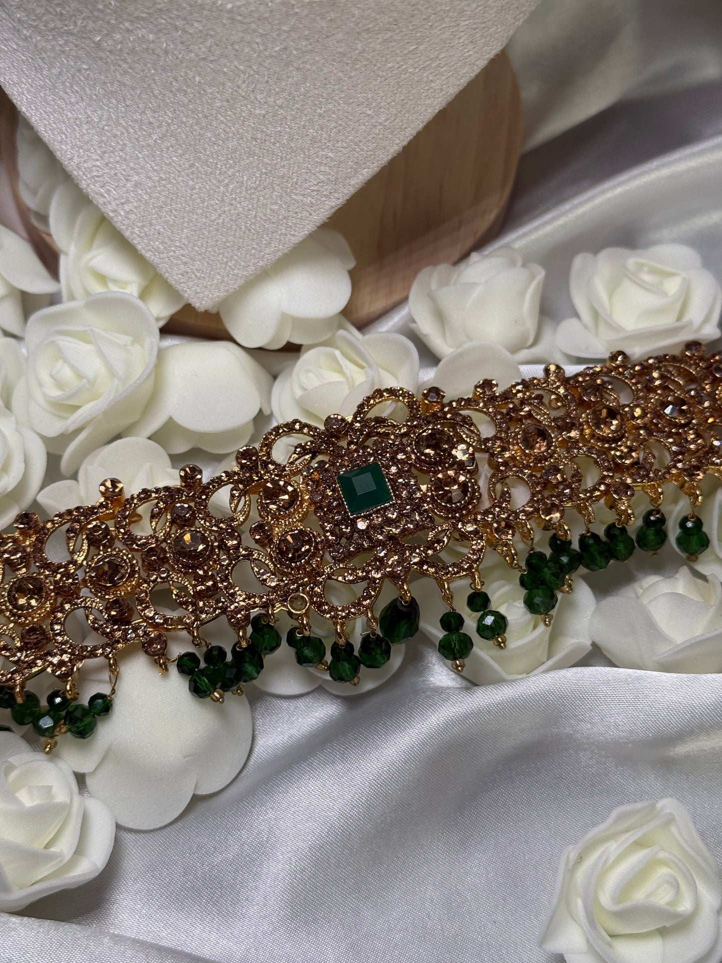 Gulrukh - Choker with Jhumar 4 Colours available