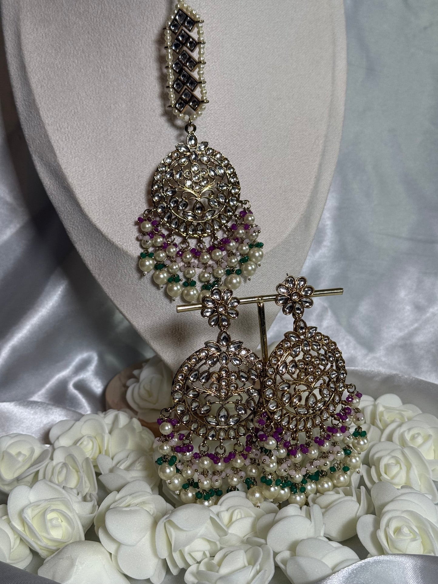 Nayab - Earrings Tikka set