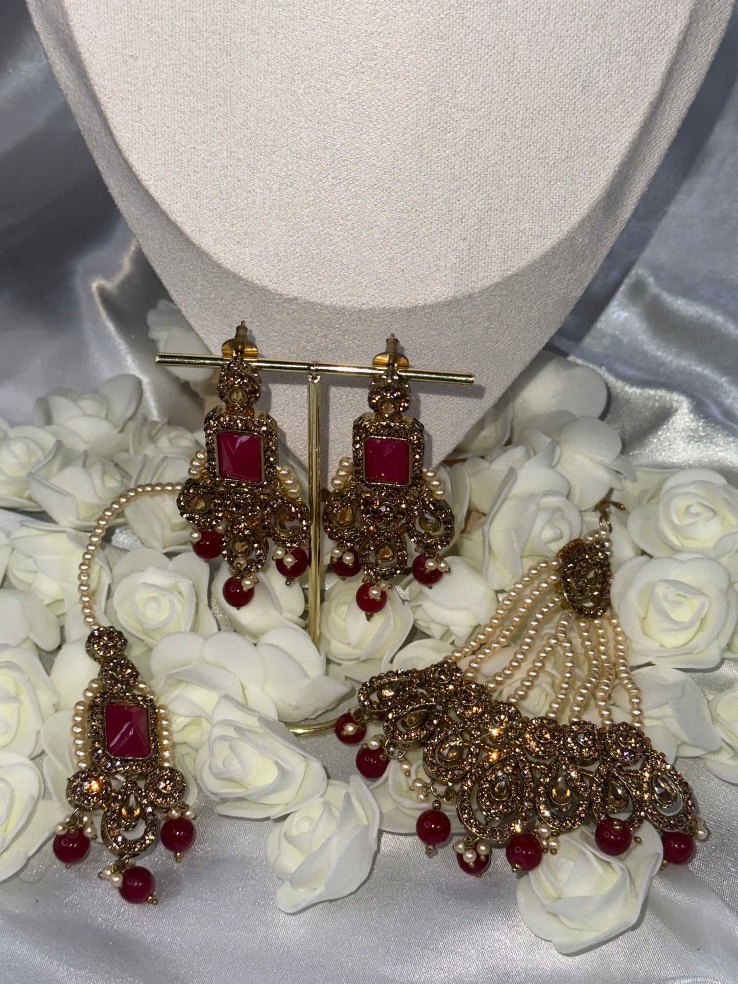 Barina - Choker set with Jhumar
