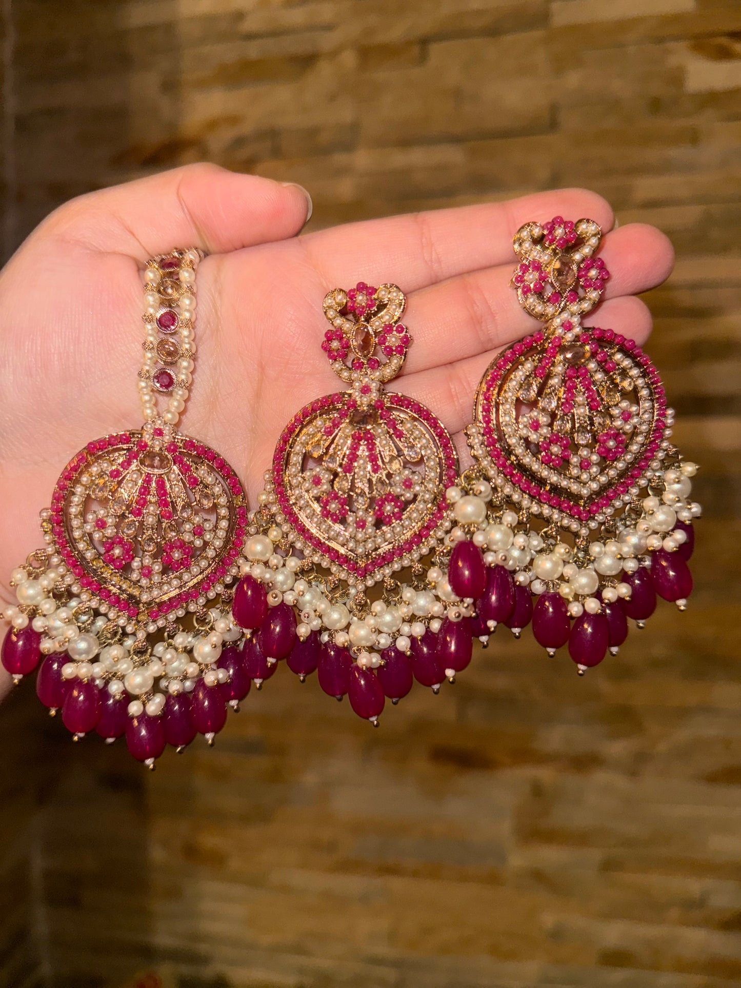 Roha - Earrings tikka
