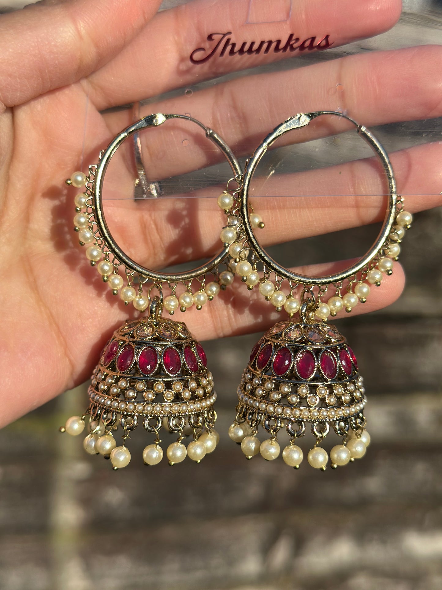 Hala - Bali jhumke 11 colours available