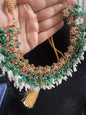 Neeti - Necklace with sahara earrings and tikka | 8 colours available