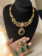 RANIA - Turkish necklace set with earrings and tikka | available in 12 colours