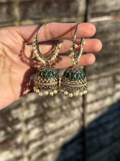 Hala - Bali jhumke 11 colours available