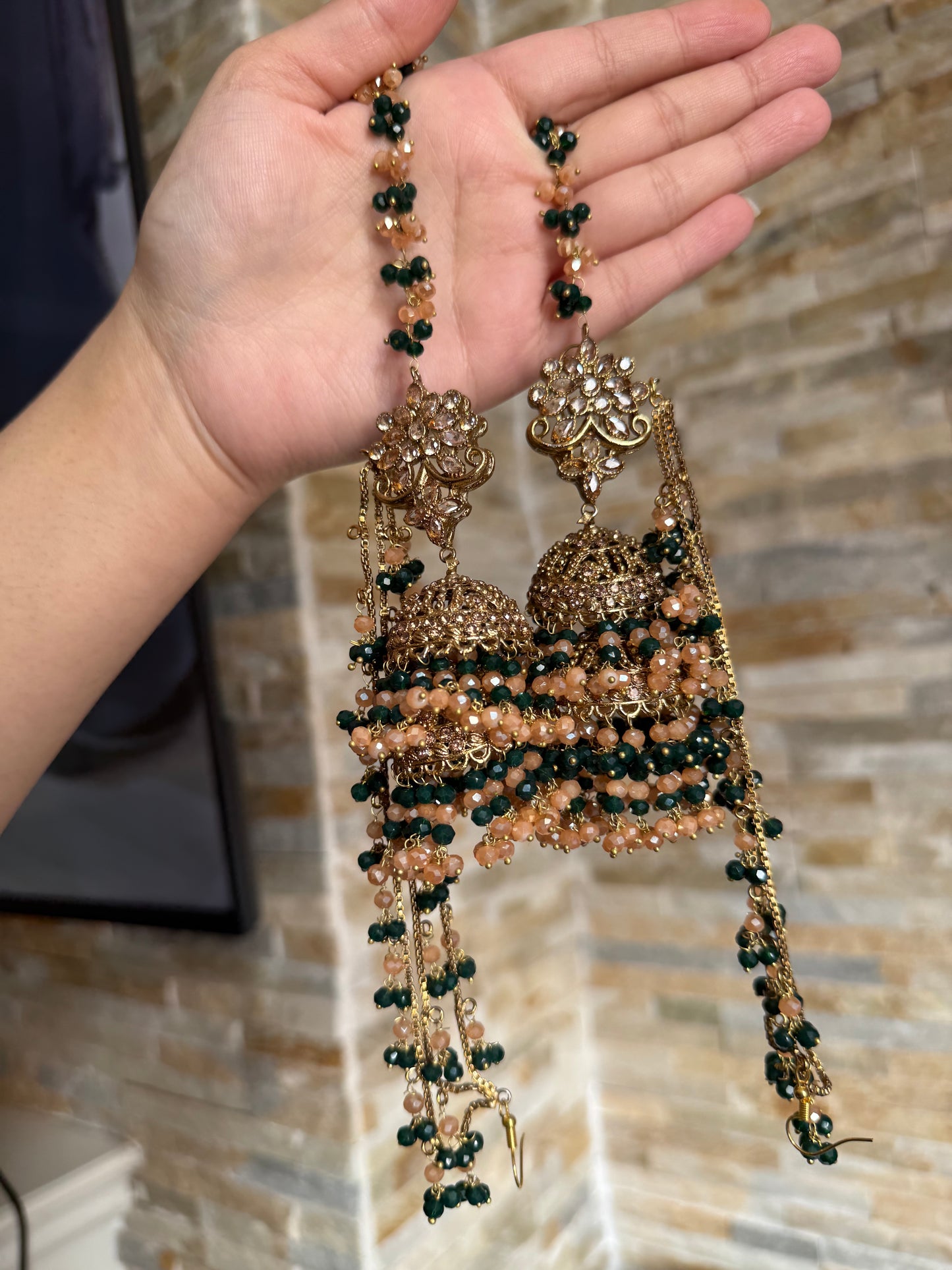 DUA - Sahara Jhumke with tikka | available in 20 colours