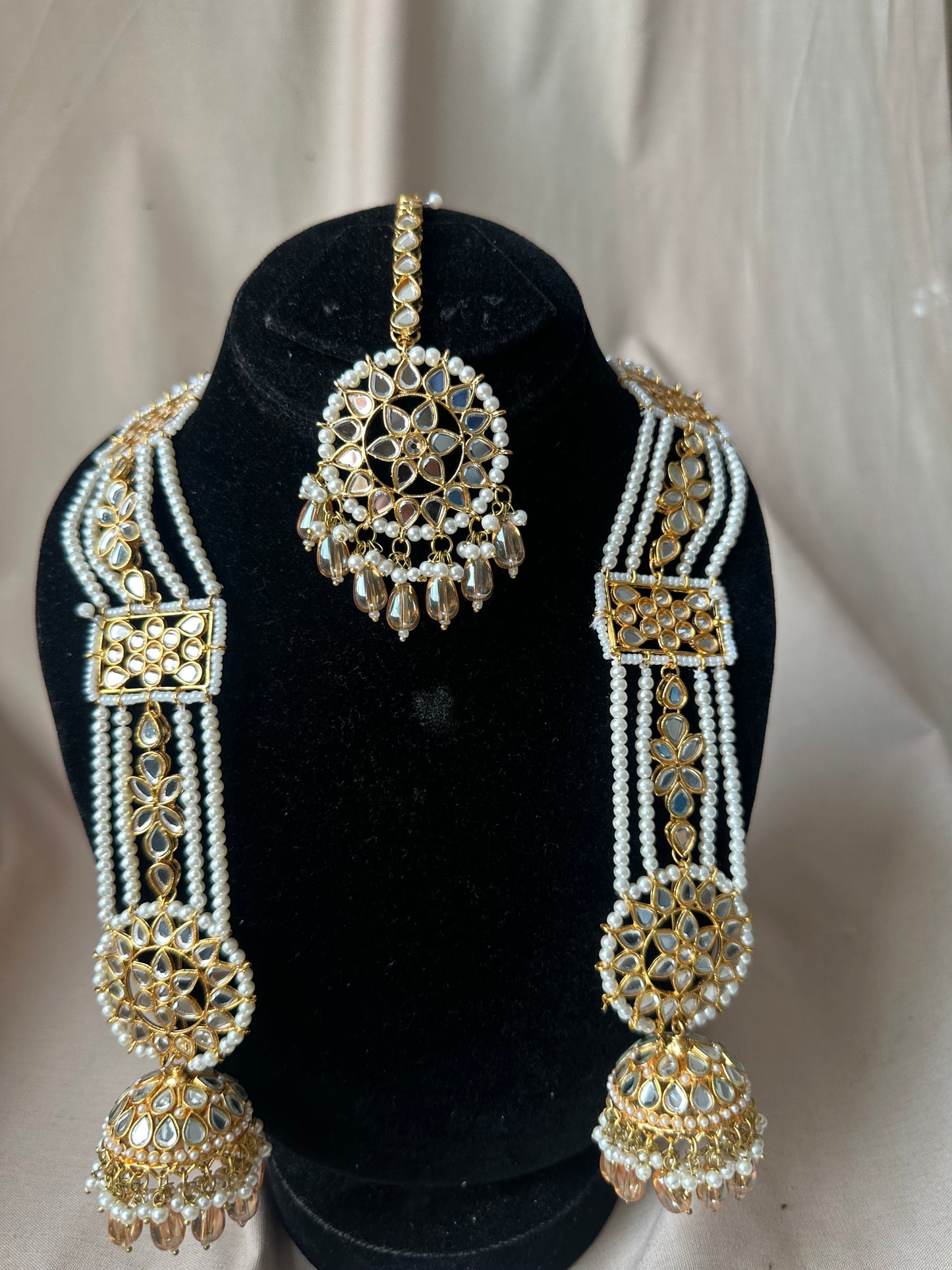 AYZA - Sahara jhumke with tikka | available in 9 colours