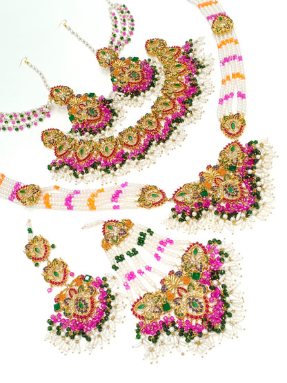 Naimal - Mehndi Bridal set available in 3 colours