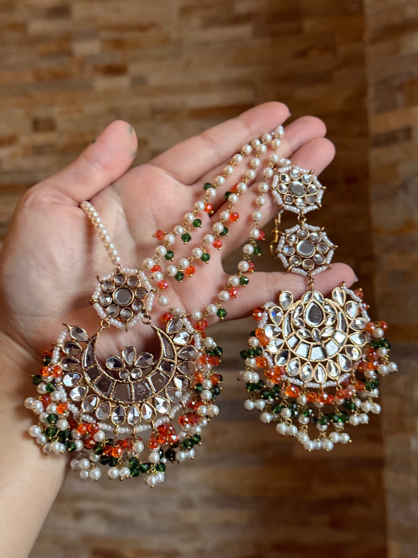 NEHILL - Sahara Earrings with TIKKA | available in 12 colours