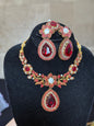 RANIA - Turkish necklace set with earrings and tikka | available in 12 colours