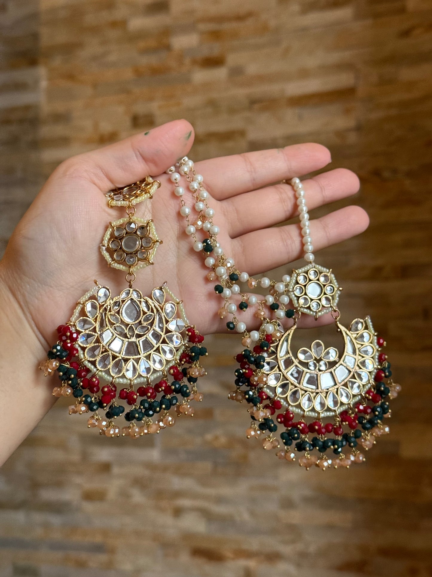 NEHILL - Sahara Earrings with TIKKA | available in 12 colours