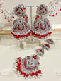 Aqsa - Jhumke Tikka set 8 colours available