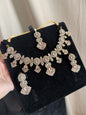 MAHRUKH - AD Necklace with earrings and tikka available | available in 7 colours