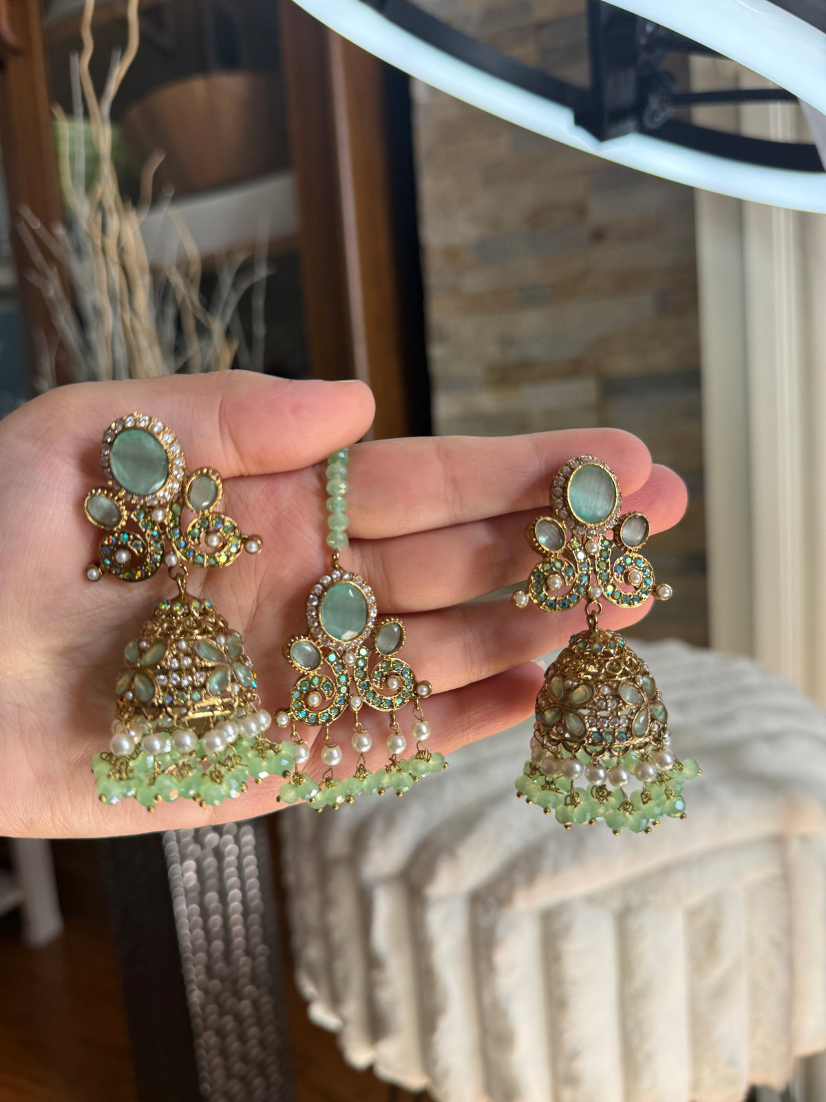 MILA - Jhumke tikka set | 9 colours available