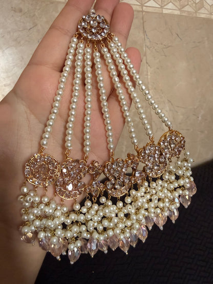 NISA - Bridal set | includes Necklace, jhumar, sahara jhumke & tikka