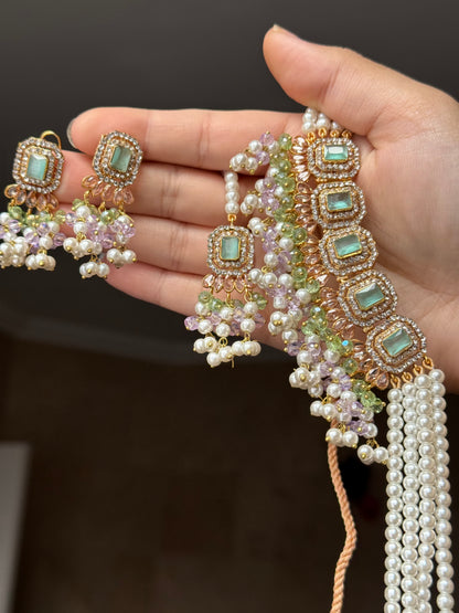 Hania – Choker-Set in 15 atemberaubenden Farben!