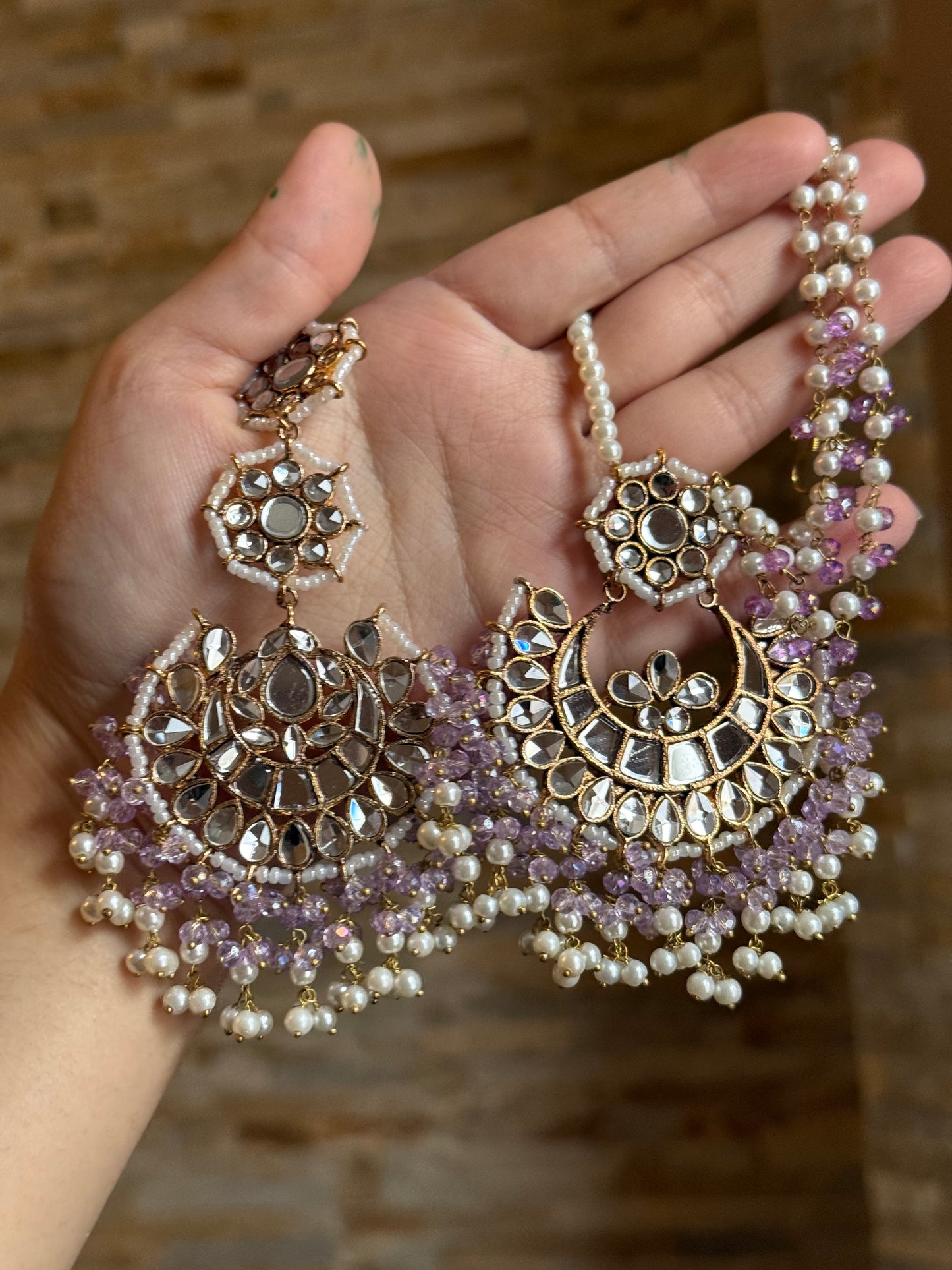 NEHILL - Sahara Earrings with TIKKA | available in 12 colours