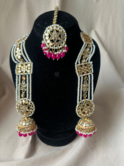 AYZA - Sahara jhumke with tikka | available in 9 colours