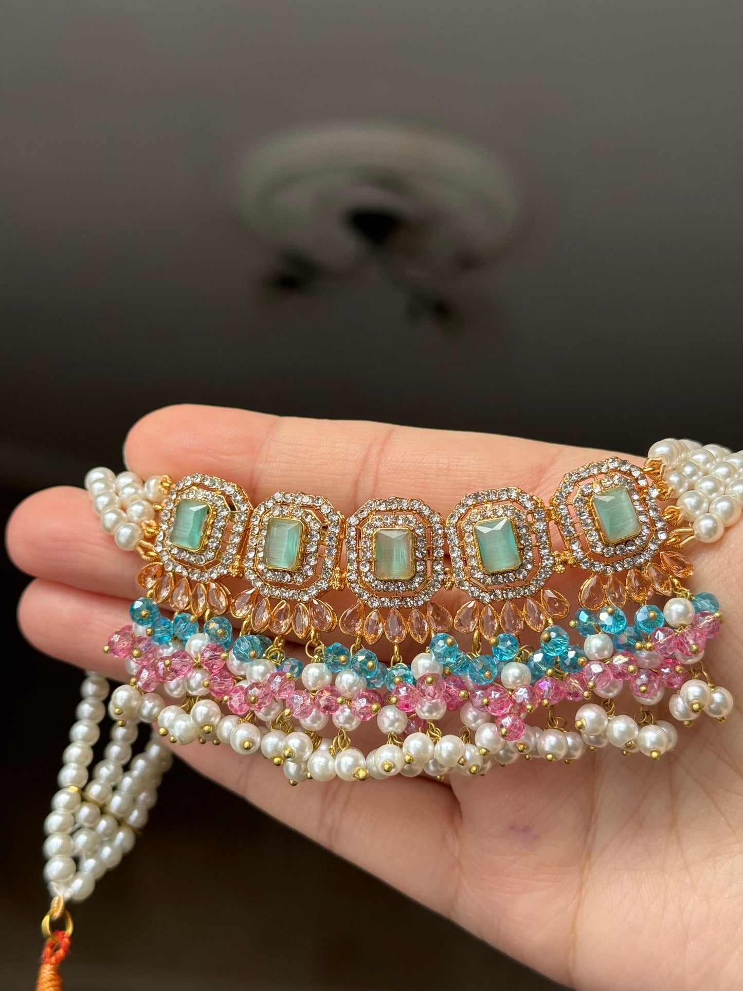 Hania – Choker-Set in 15 atemberaubenden Farben!