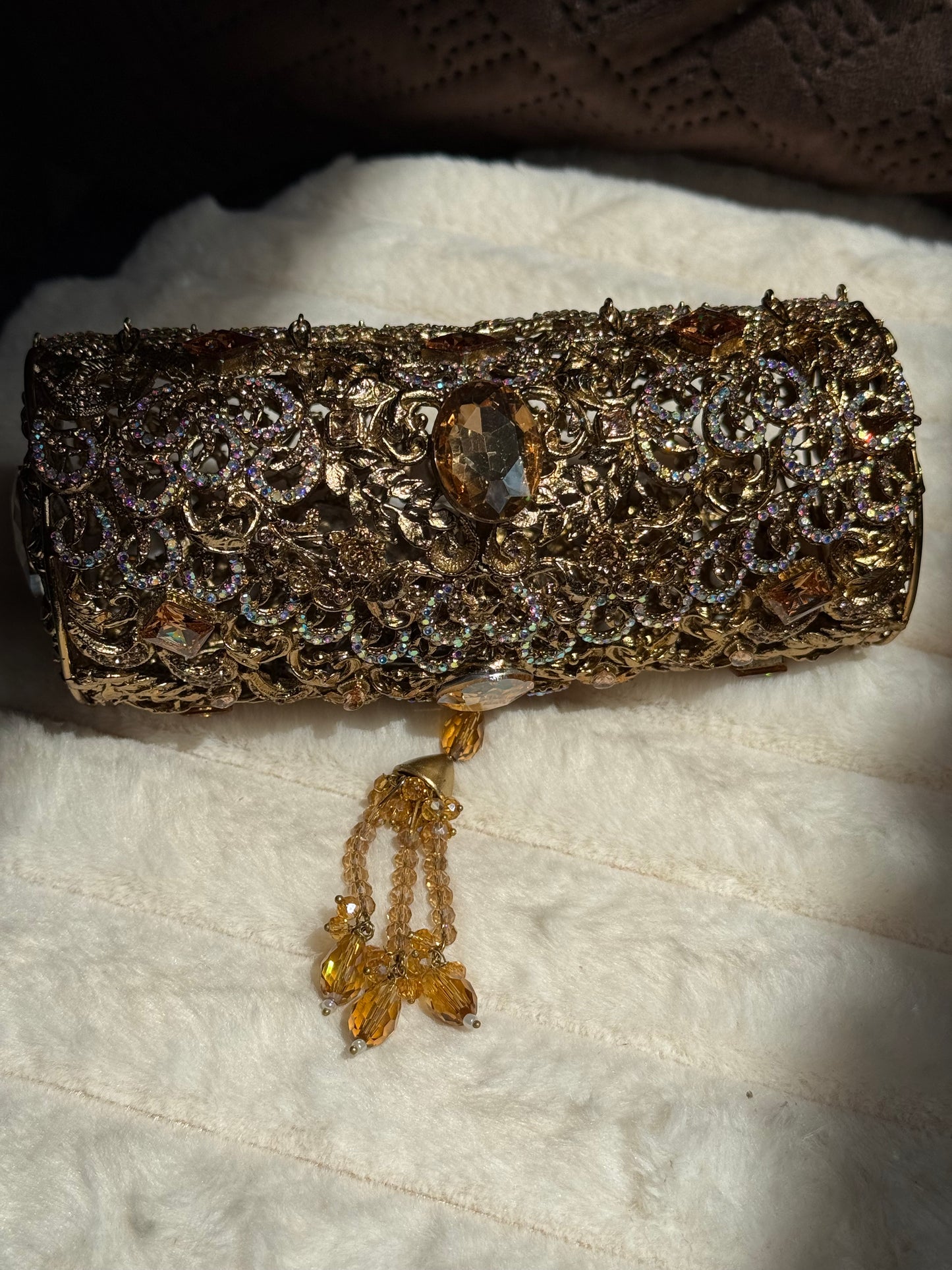 Bridal clutches with chain | available in 3 colours