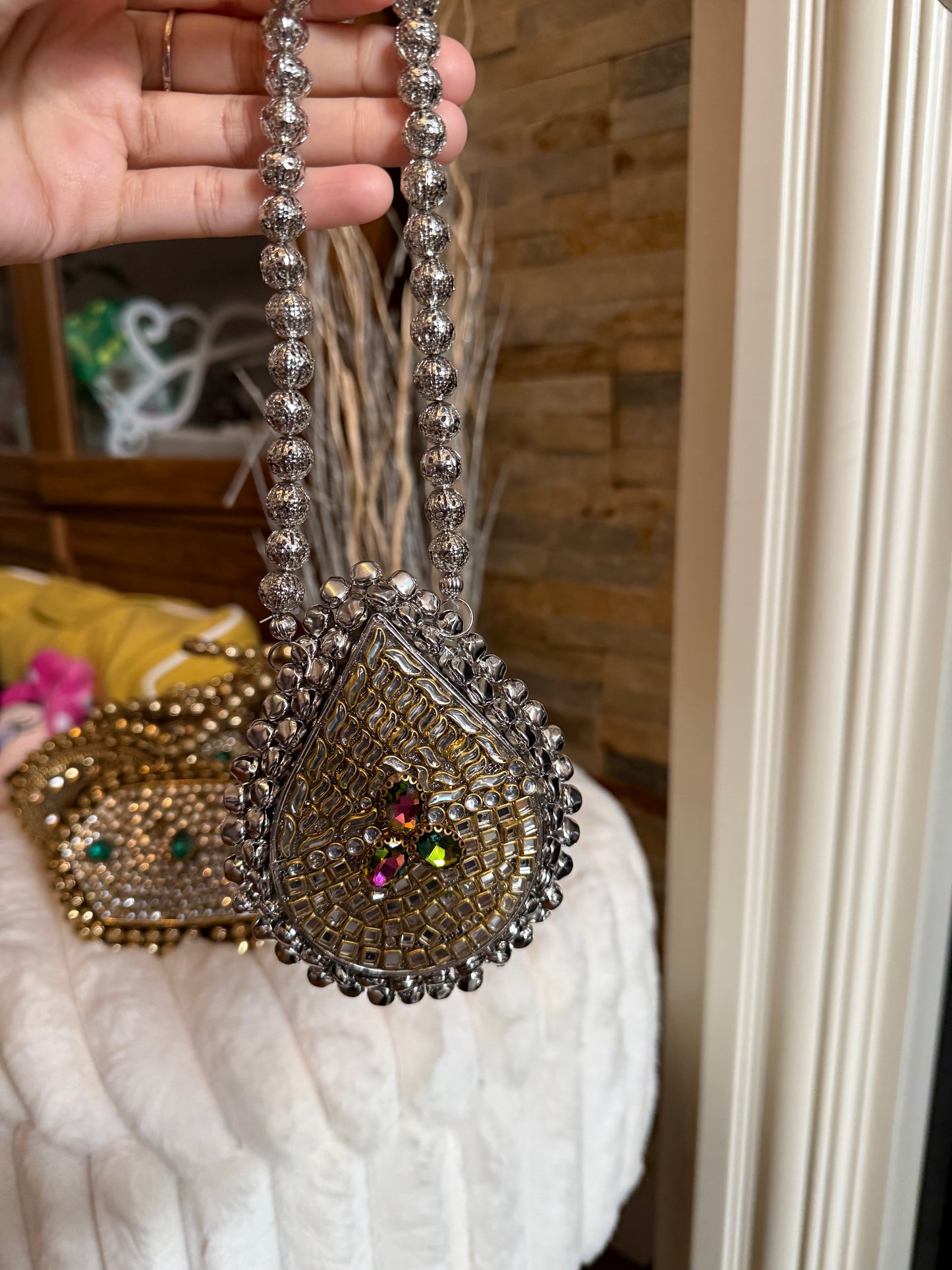 GUNGROO Kundan Bags | different designs & Colours available