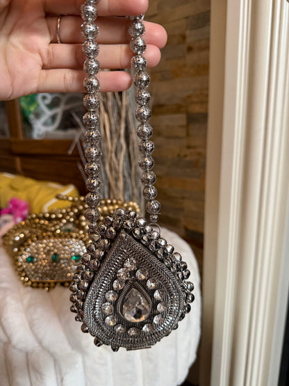 GUNGROO Kundan Bags | different designs & Colours available