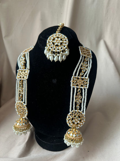AYZA - Sahara jhumke with tikka | available in 9 colours
