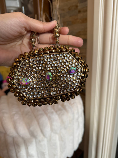 GUNGROO Kundan Bags | different designs & Colours available