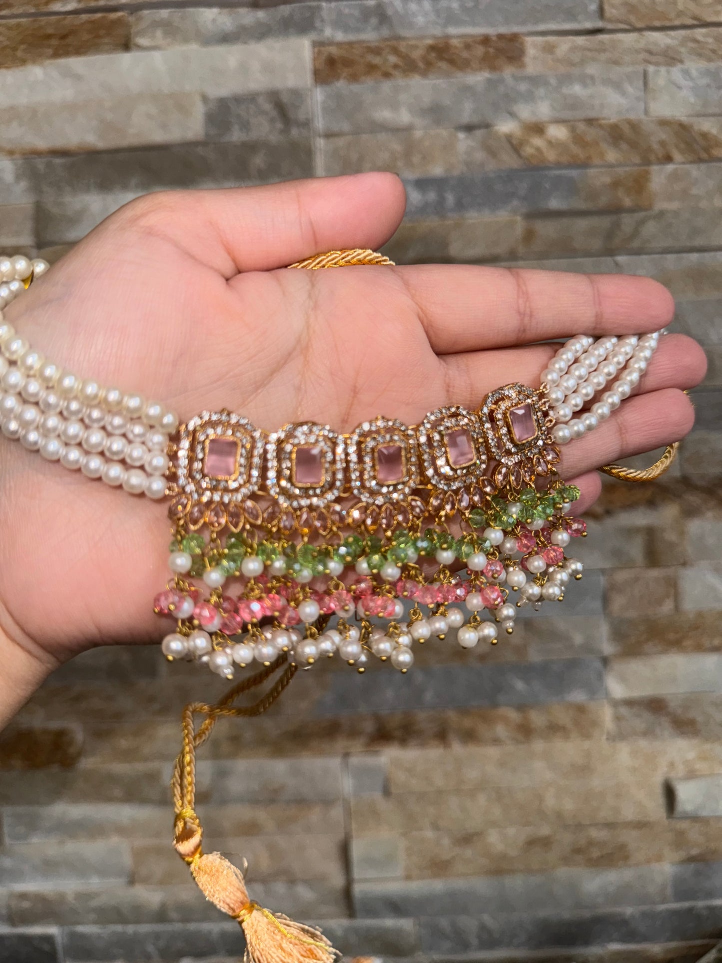 Hania – Choker-Set in 15 atemberaubenden Farben!